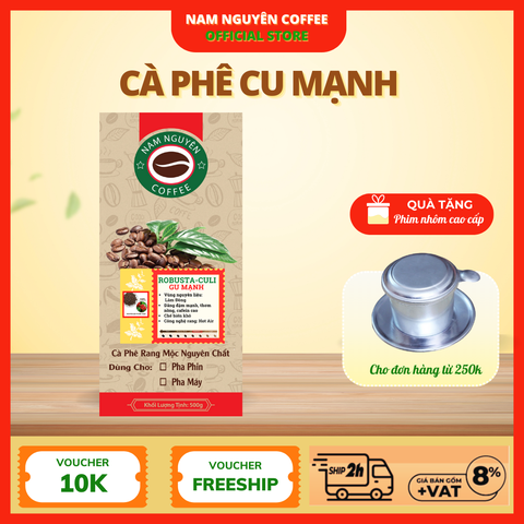 Cà Phê Gu Mạnh Đậm Đà