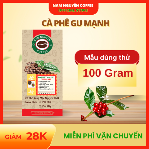Cà phê Gu mạnh - Mẫu dùng thử
