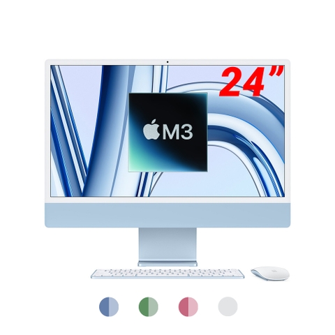 iMac 24 inch M3 (8 CPU, 8 GPU) 2023 - New