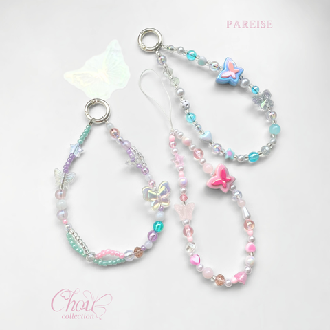 dây đeo điện thoại bướm