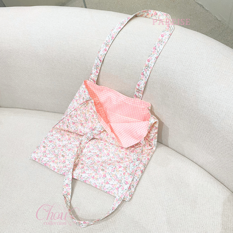 túi tote hoa 2 mặt