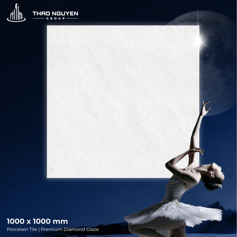 Gạch lát 1000x1000 CMC men kim cương Porcelain CPD11005S5