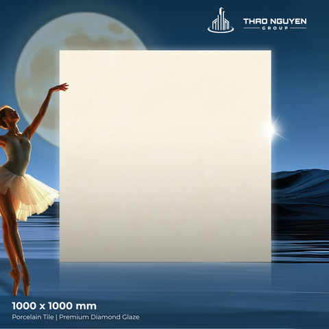 Gạch lát 1000x1000 CMC men kim cương Porcelain CPD11004S5