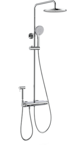 Sen cây ổn nhiệt tự động tẩy cặn kèm vòi xịt JOMOO 26163-644/1B-I011