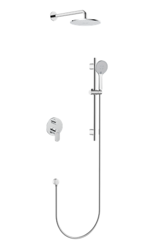 Sen tắm âm tường tự động tẩy cặn 2 chức năng JOMOO 37309-627/1B-1