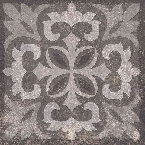 Gạch điểm Ấn Độ 300x300 men Matt Porcelain IMPULSE ANTHRACITE