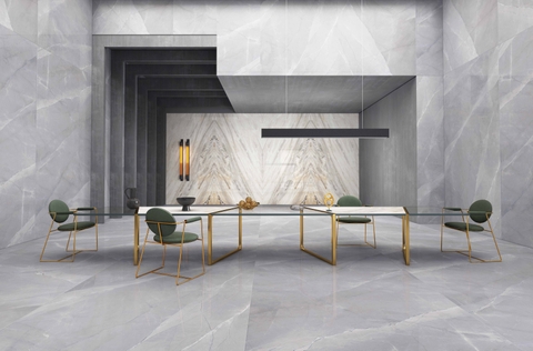 Gạch Ấn Độ 1200x2400 men Bóng Porcelain CINEREA ARMANI