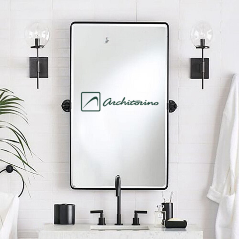 Gương Soi Nhà Tắm Khung Hợp Kim Nhôm Architorino AN5070-Đ