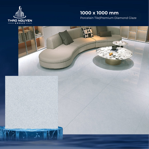 Gạch lát 1000x1000 CMC men kim cương Porcelain PPD11012S5