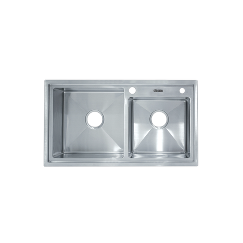 Chậu rửa bát thủ công inox cao cấp Classic DS8145