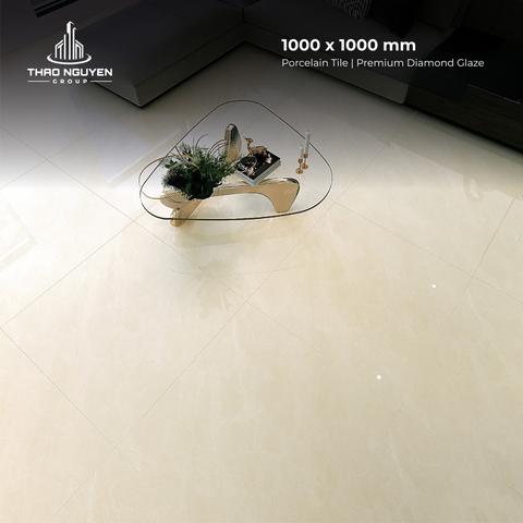 Gạch lát 1000x1000 CMC men kim cương Granite RPD11023S5