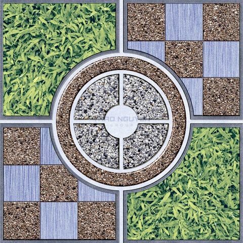 Gạch sân vườn 50x50 RedStar men Sugar Ceramic REC55.4802