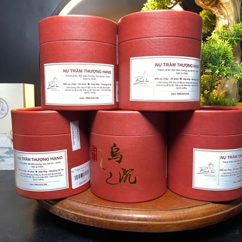 Combo 5 Hộp Nhang nụ trầm Việt thơm ngọt thanh khiết mỗi hộp 60g CB.5.139