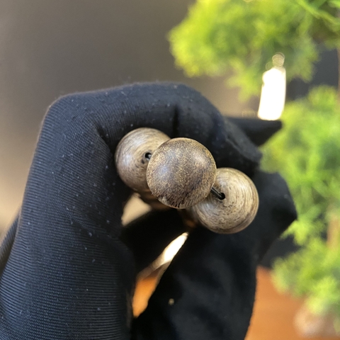 Vòng trầm hương tròn nặng gram Philipin Agusan 12li 12gram  A0024