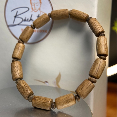 Vòng tay trầm hương Terenganu hạt 5li nhỏ tay nữ hoặc trẻ em 055