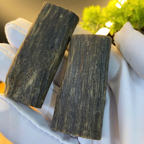 [LIVE] Mặt dây chuyền thô Kì Hải Nam dầu cận chìm đen dầu 8-9g 123