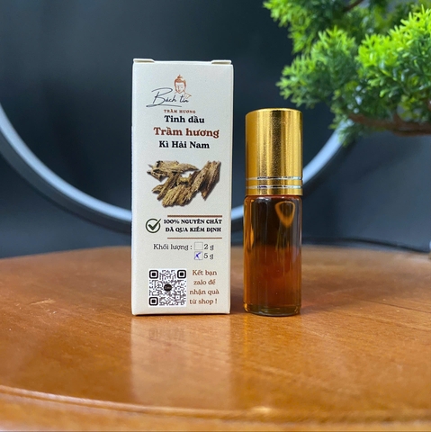 Tinh dầu trầm hương Kì Hải Nam vip thơm mạnh lưu hương lâu lọ, phương pháp trưng cất hơi nước cổ truyền 126