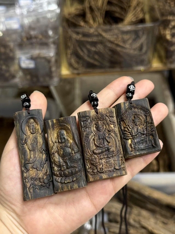 [LIVE] Mặt Dây Chuyền Phật Bản Mệnh Trầm Hương Kỳ Hải Nam Thiên Thủ, Hư Không, Văn Thù Sư Lợi,Phổ Hiền,Đại Thế Chí,Như Lai,Bất Động, A Di Đà 134