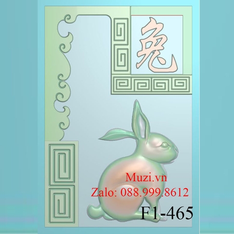 MẪU CNC CON THỎ (F1-465)