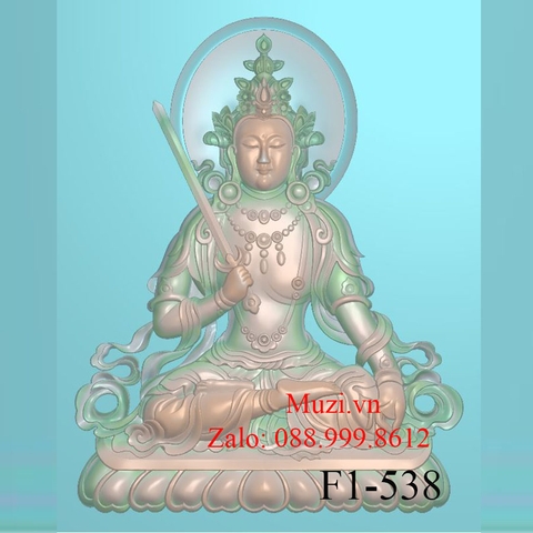 MẪU CNC PHẬT HƯ KHÔNG TẠNG BỒ TÁT (F1-538)