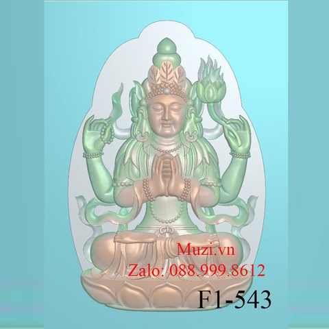 MẪU CNC THIÊN THỦ THIÊN NHÃN (F1-543)