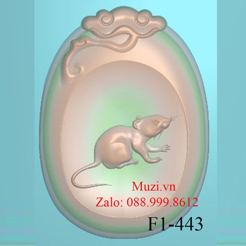 MẪU CNC TUỔI TÝ (F1-443)