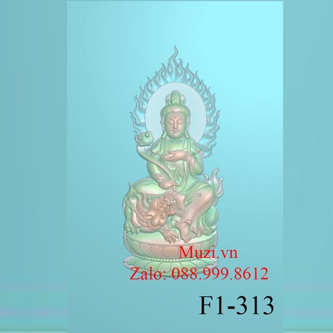 MẪU CNC VĂN THÙ SƯ LỢI (F1-313)