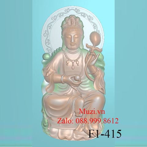 MẪU CNC PHẬT QUAN ÂM (F1-415)