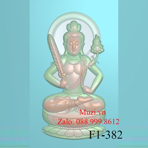 MẪU CNC PHẬT HƯ KHÔNG TẠNG BỒ TÁT (F1-382)