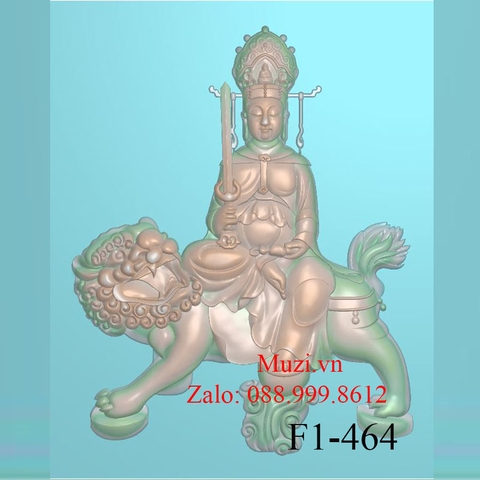 MẪU CNC VĂN THÙ SƯ LỢI (F1-464)