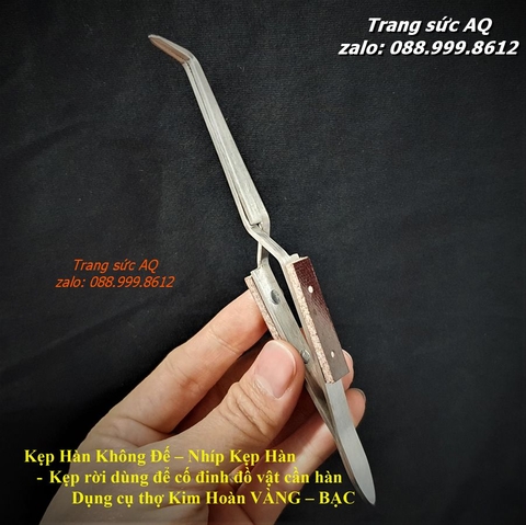 Nhíp Kẹp Hàn Trang Sức Cố Định - Dụng Cụ Kim Hoàn