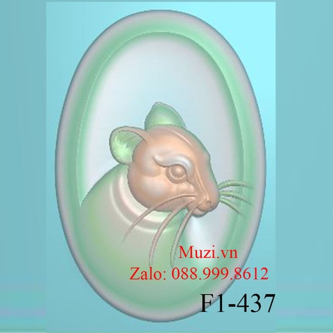 MẪU CNC TUỔI TÝ (F1-437)