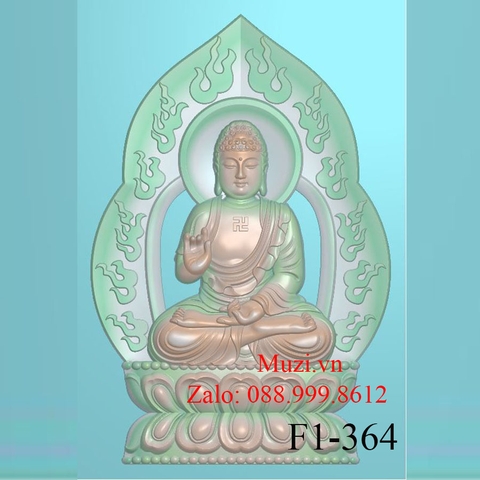 MẪU CNC PHẬT A DI ĐÀ (F1-364)