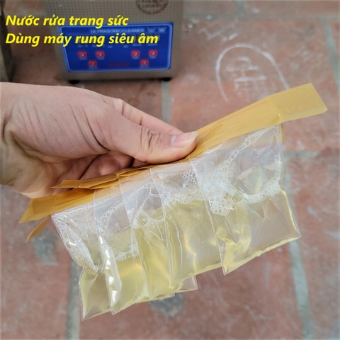 Nước Rửa Trang Sức Máy Rung Siêu Âm - Dụng Cụ Kim Hoàn