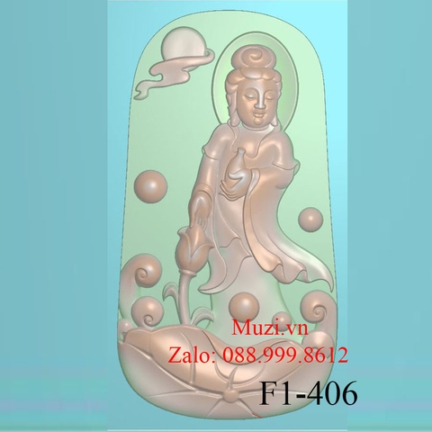 MẪU CNC PHẬT QUAN ÂM (F1-406)