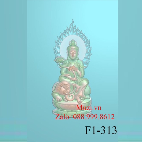 MẪU CNC PHẬT PHỔ HIỀN BỒ TÁT (F1-313)