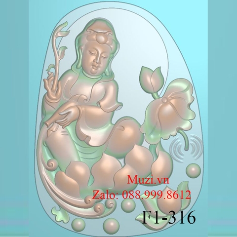 MẪU CNC PHẬT QUAN ÂM (F1-316)