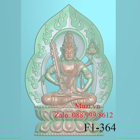 MẪU CNC PHẬT HƯ KHÔNG TẠNG BỒ TÁT (F1-364)