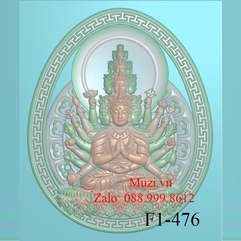 MẪU CNC THIÊN THỦ THIÊN NHÃN (F1-476)