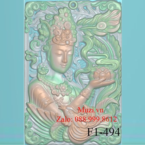 MẪU CNC PHẬT QUAN ÂM (F1-494)