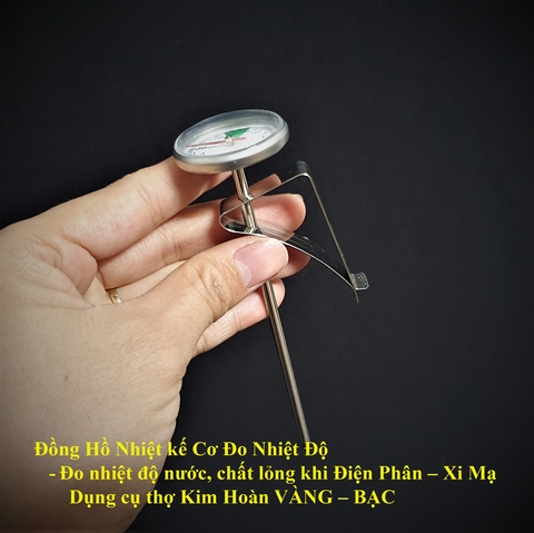 Đồng Hồ Đo Nhiệt Độ Nước Xi - Dụng Cụ Kim Hoàn