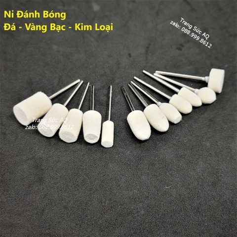 Mũi nỉ mài đánh bóng máy cầm tay