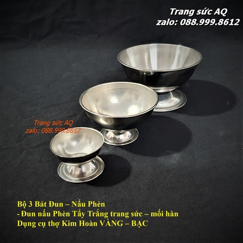 Bát nấu phèn - Dụng cụ kim hoàn