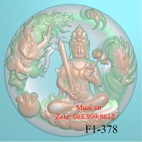 MẪU CNC PHẬT HƯ KHÔNG TẠNG BỒ TÁT (F1-378)