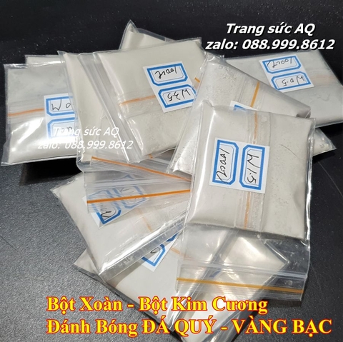 BỘT XOÀN - BỘT KIM CƯƠNG ĐÁNH BÓNG ĐÁ QUÝ AQ