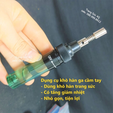 Bút khò hàn bằng ga - Dụng cụ kim hoàn