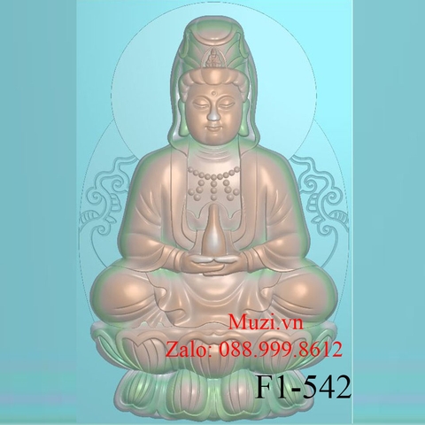 MẪU CNC PHẬT QUAN ÂM (F1-542)