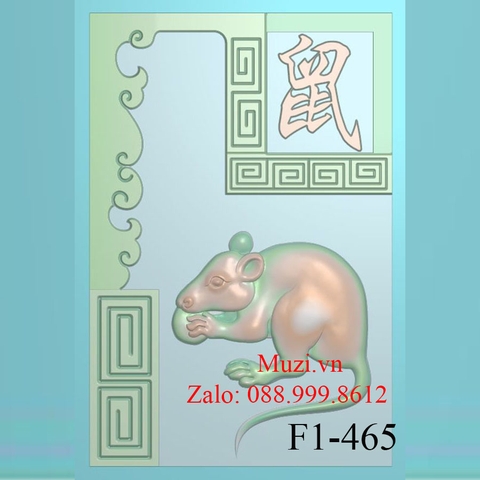 MẪU CNC TUỔI TÝ (F1-465)