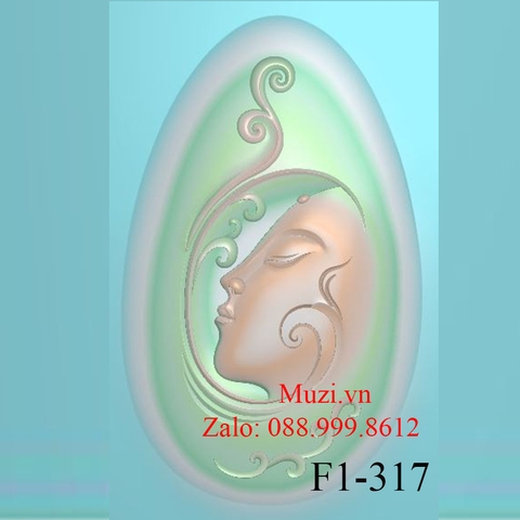 MẪU CNC MẶT DÂY CHUYỀN QUAN ÂM (F1-317)