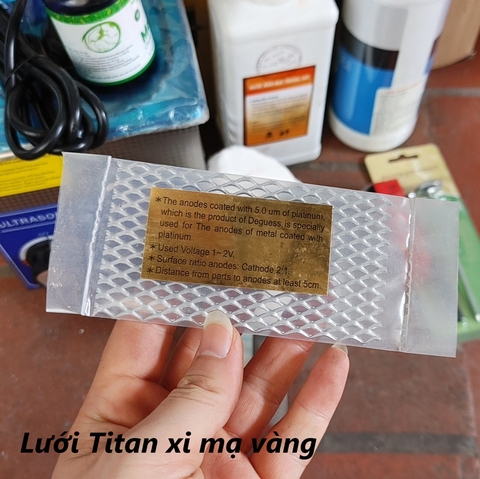 Lưới Titan Xi Mạ Trang Sức - Dụng Cụ Kim Hoàn